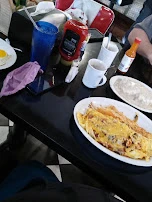 Linguica Omelette Added Mushrooms